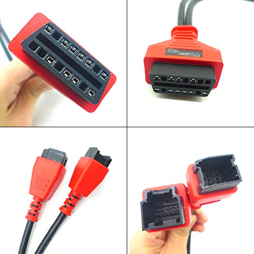 TIKSCIENCE محول كابل TIKSCIENCE يناسب كرايسلر 12+8 موصل كابل البرمجة لجهاز Autel DS808 Maxisys MS905 906 908 PRO Elite Autel - Image 5