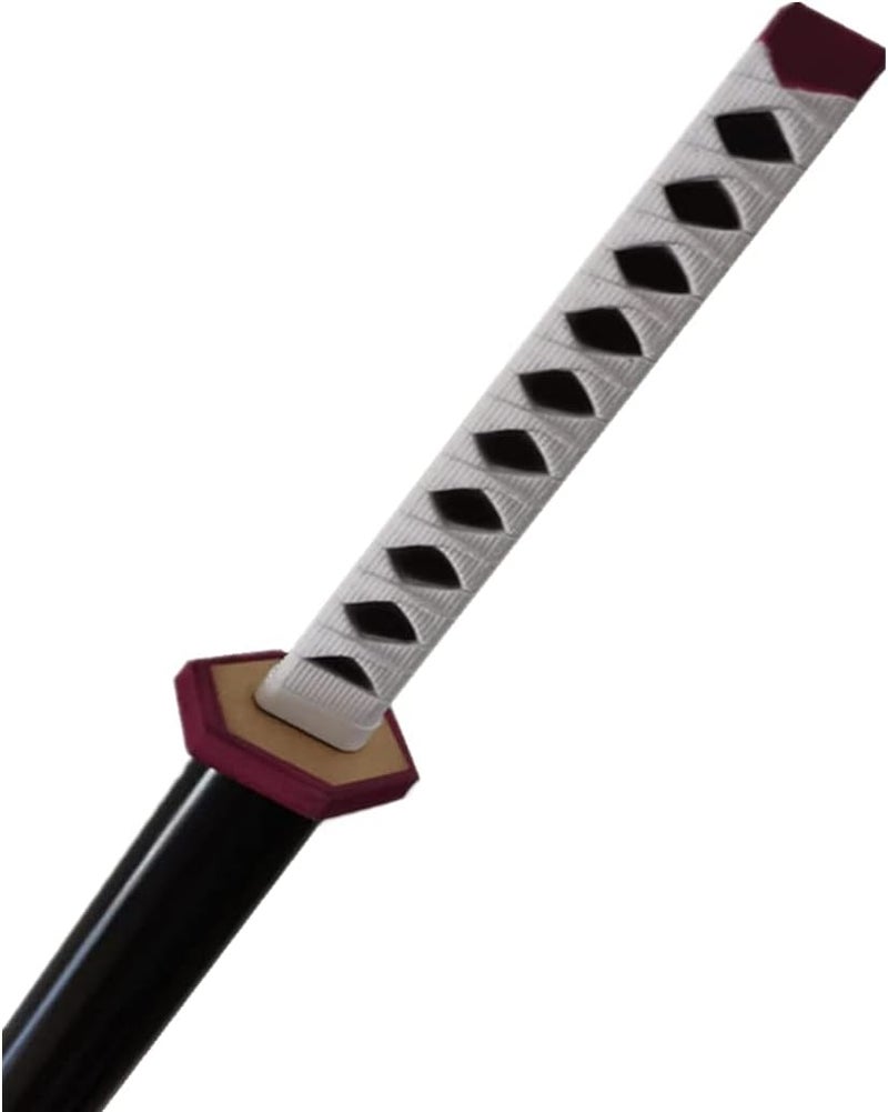 damdos Halloween Prop Weapon Demon of Slayer Cosplay Sword PU Foam 31.5inch Tomioka Giyuu Kamado Tanjirou Swords Birthday Gifts(Tomioka Giyuu) - Image 5