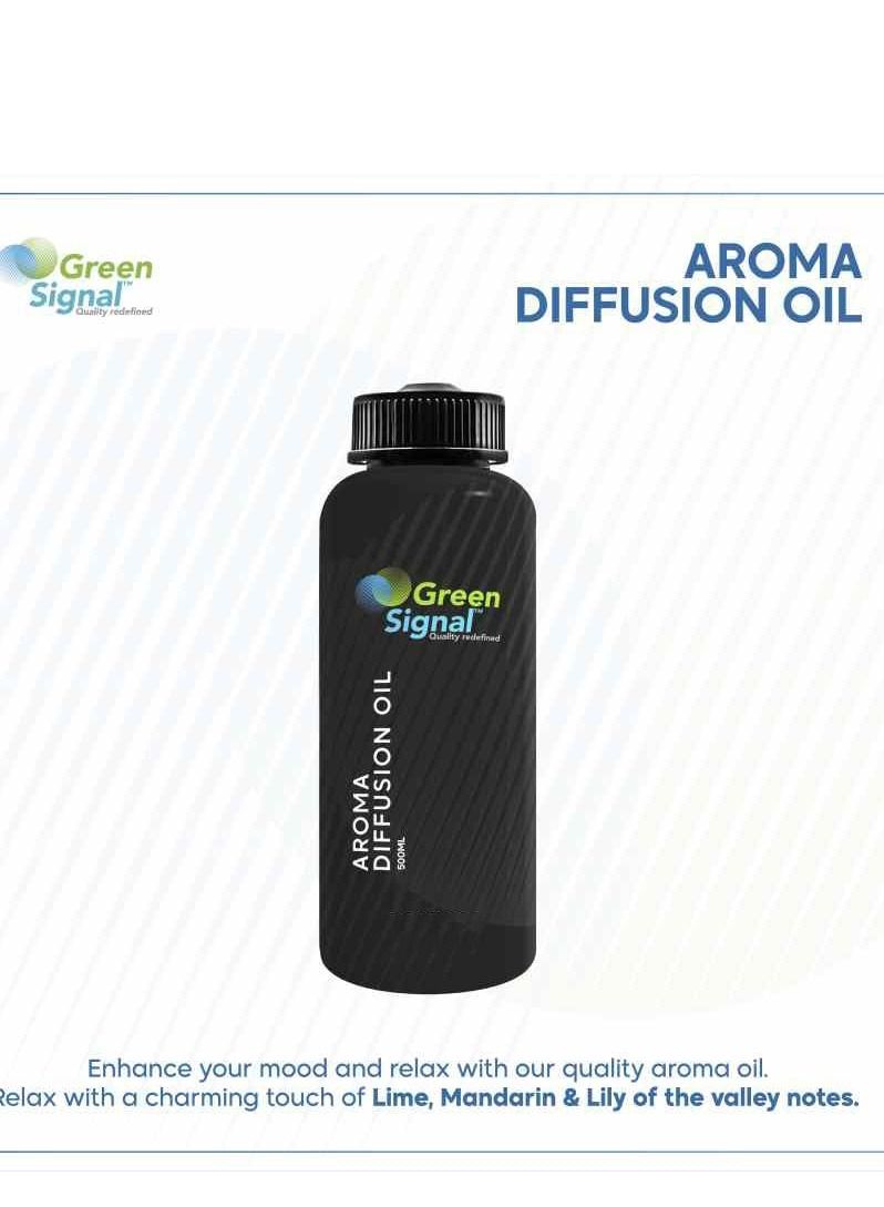 Green Signal Royal Fragrance Oil 500ml – Luxurious & Regal Scent for Diffusers & Humidifiers – Long-Lasting Concentrated Aroma  - Image 2