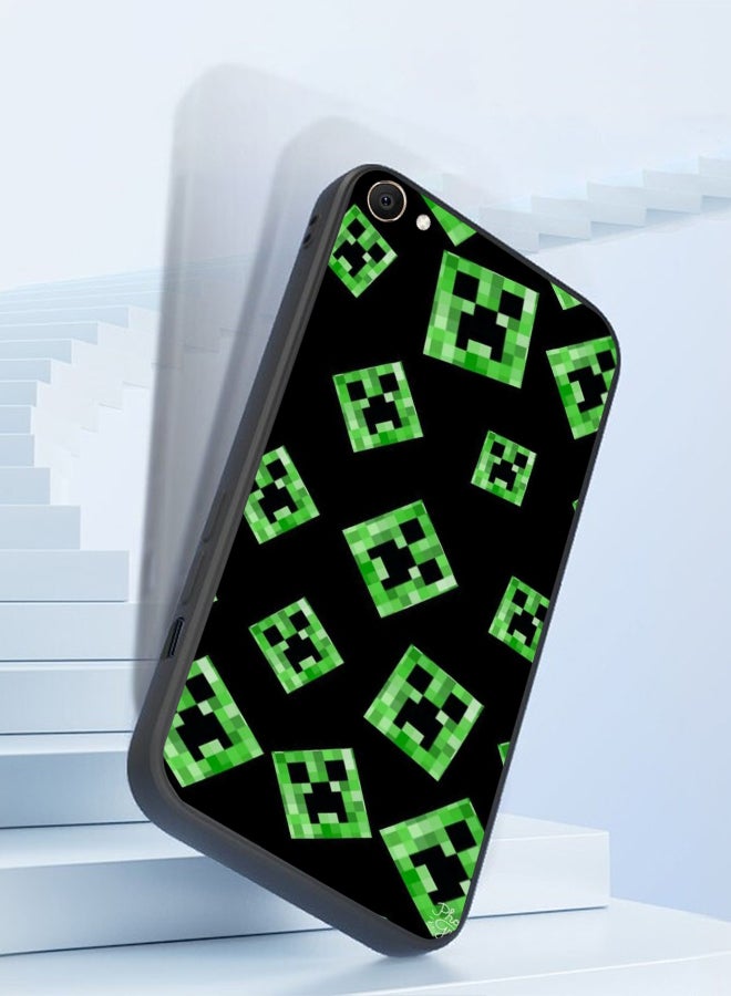 Protective Shockproof Case Cover For Minecraft Creeper funny Samsung Galaxy A10 GYB52 Drawing