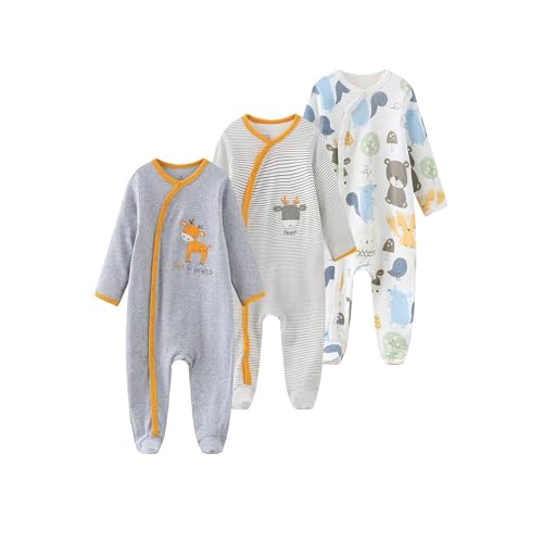 MAMIMAKA Newborn Layette Gift Set 27Piece Baby Girl Clothes Bodysuits Pants Essentials and Accessories 06Months - Image 3