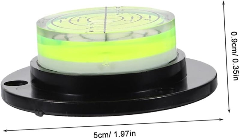 2Pcs Mini Bubble Level Base For Tripod Turntable Portable Spirit Level Tool - Image 3