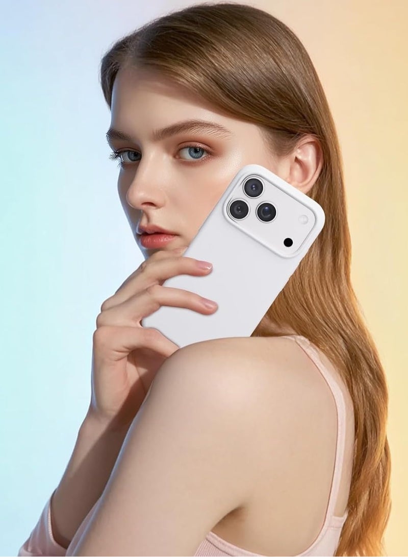 iPhone 17 Pro Cover Soft Liquid Silicone Shockproof Case with Inisde Microfiber Lining & Anti-Scratch Finish - Image 5