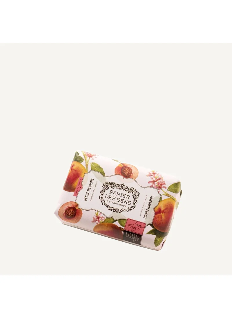 PANIER DES SENS Extra-soft perfumed solid soap - Vine peach