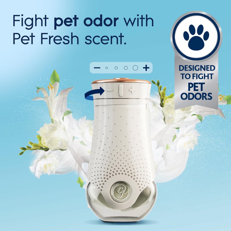 Glade PlugIns Refills Air Freshener, Pet Fresh Scent, Scented and Essential Oils for Home and Bathroom, 0.67 Fl Oz, 2 Count - Image 3