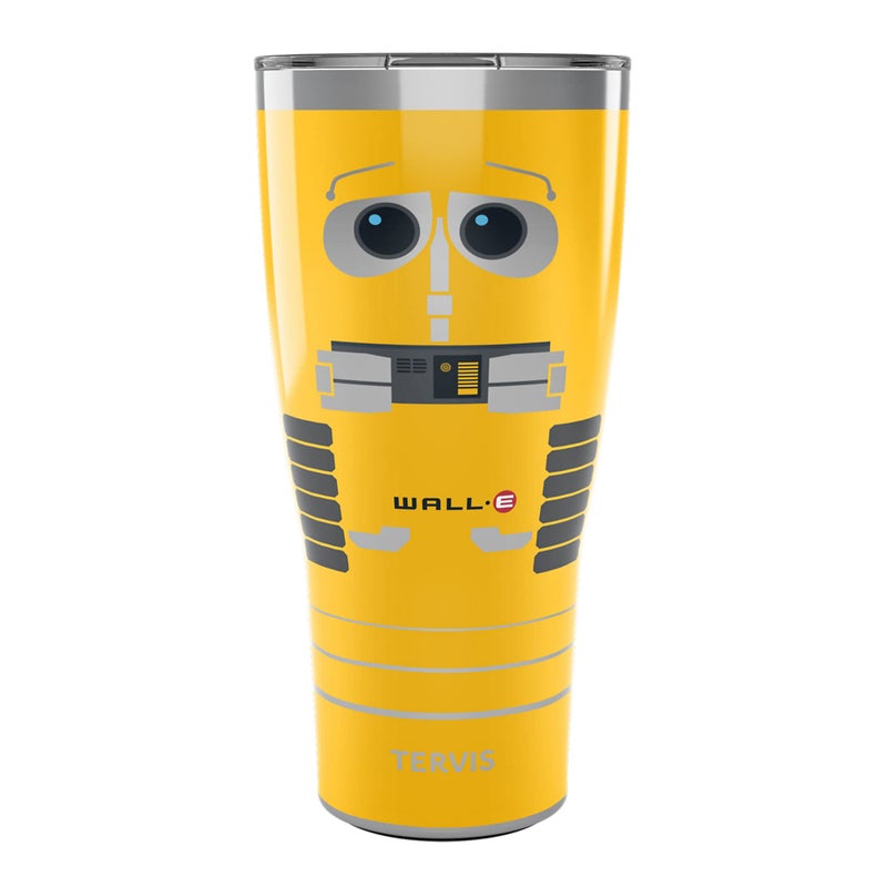 Tervis Traveler Disney WALLE Yellow Triple Walled Insulated Tumbler Travel Cup Keeps Drinks Cold Hot 30oz Stainless Steel