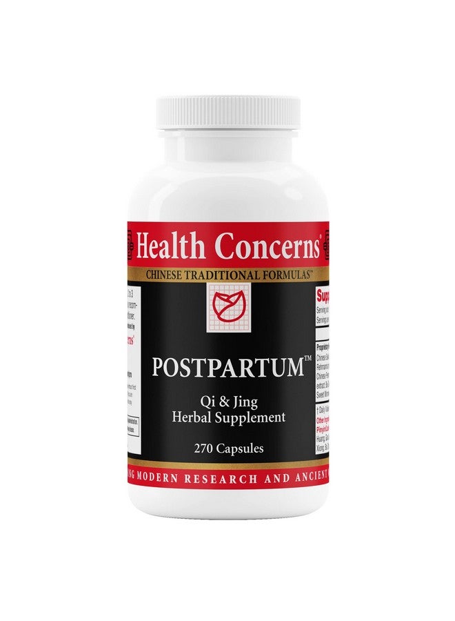 Health Concerns Health Concerns Postpartum - Postpartum Care Essentials for Women's Health - 270 Capsules - Image 1