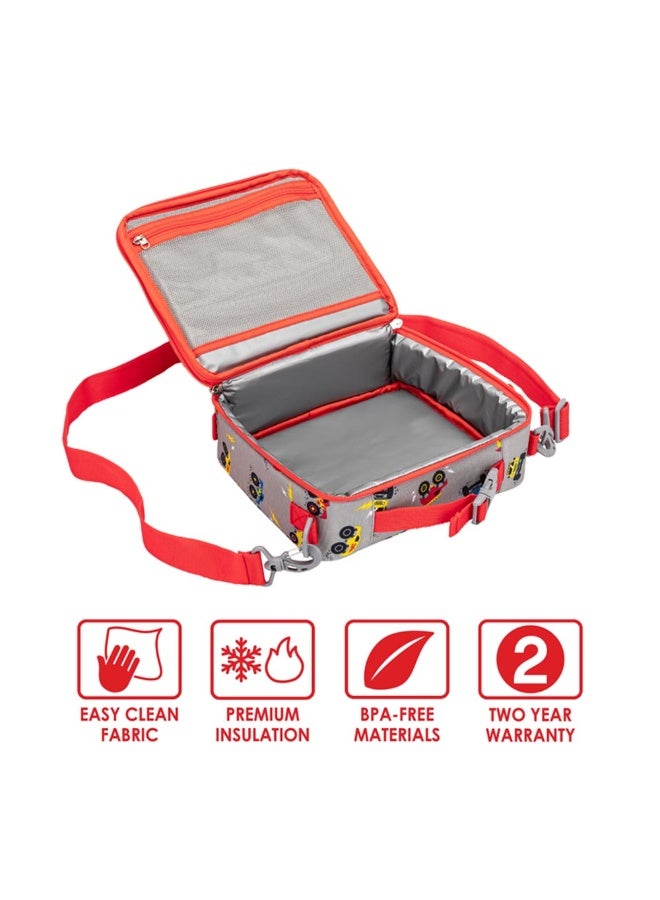 Bentgo Kids Prints Lunch Bag  Trucks - Image 3