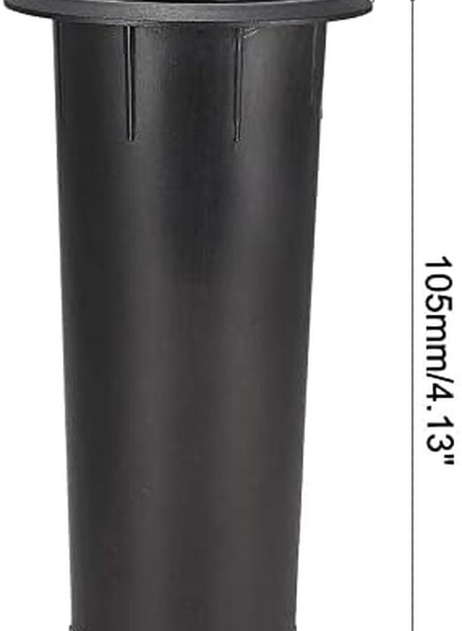 4 قطع 44 مم × 105 مم أنبوب منفذ رد فعل جهير مضخم الصوت مجموعة فتحة صندوق السماعة - Image 3