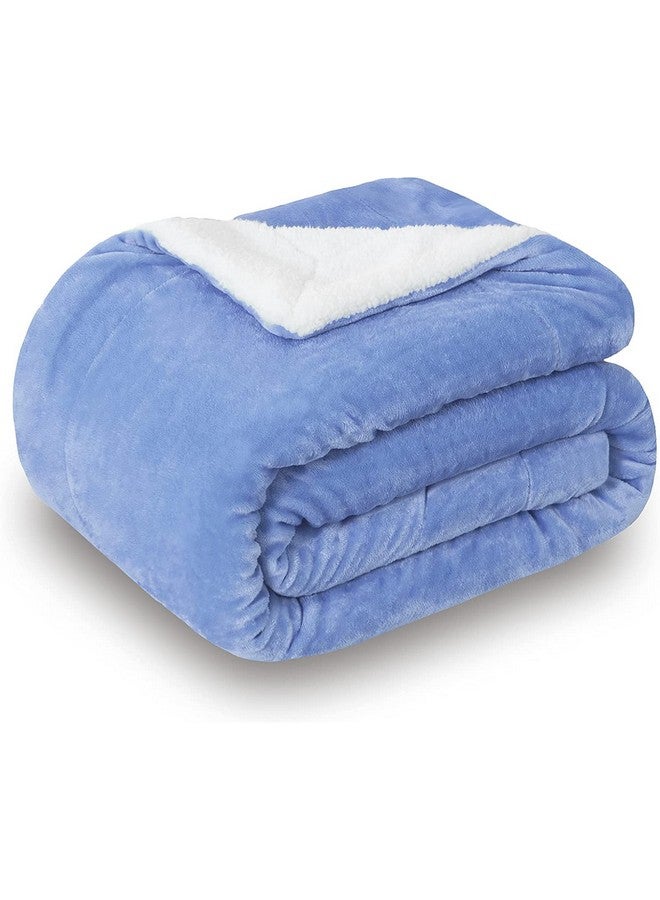 Brandonn New Born Baby Blankets All Season Fluffy 2 Layered Ac Wrapping Sheet Flannel And Sherpa Blanket For Baby Boys And Baby Girls, Toddlers 130 Cm X 105 Cm, (3-24 Months) (Lightweight) - Image 1