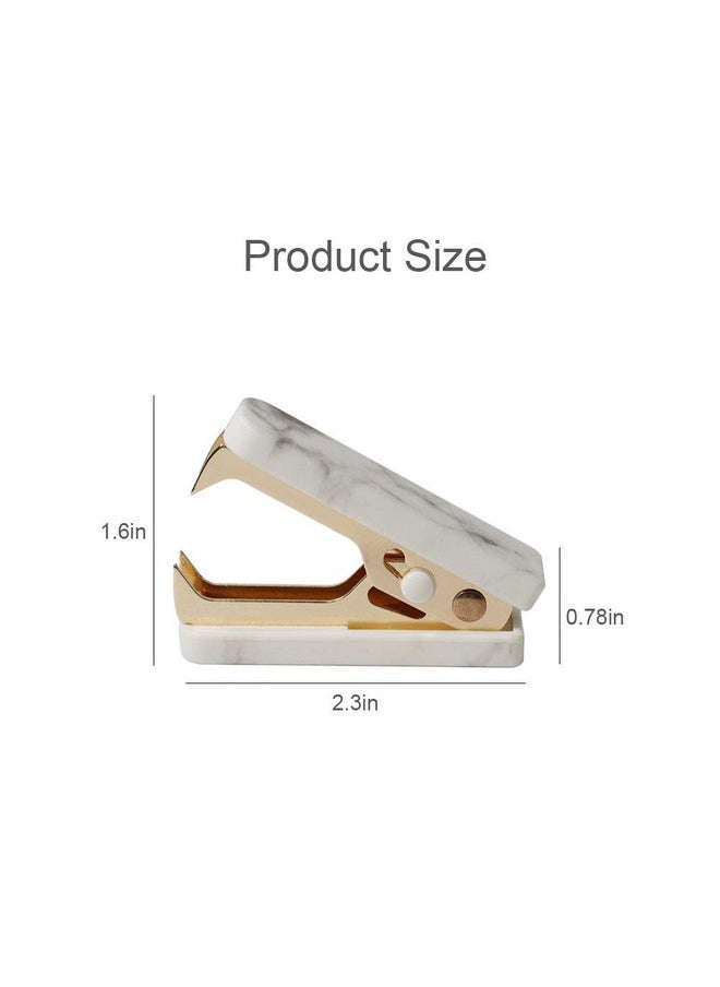 Staples Remover Tool For Office Staple Removal Puller Kit Gold Metal Jaws Stationery Marble White Texture School Home Desk Supplies Gift Idea (1 Pack) - pzsku/Z180BF1241A223B9E6136Z/45/_/1731926374/aec6a4e5-a689-4f67-95f6-204cc2ef66cd