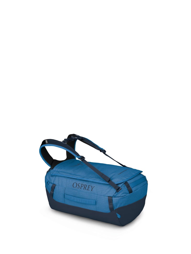 Osprey Transporter 30L Travel Duffel Bag Blue FlameNocturnal Blue