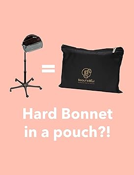 BEAUTE SEOUL Bonnet Hood Hair Dryer Cap Adjustable Hooded Bonnet for Handheld Blow Dryer Steamer for Deep Conditioning Styling Curling Fits All Head Sizes - Image 2