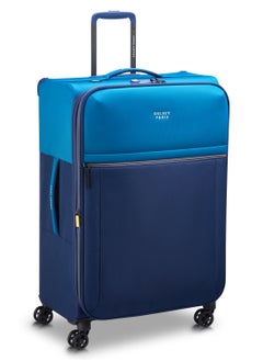 DELSEY Delsey Brochant 3 Expendable Double wheel luggage Softsided trolley suitcase 67cm Ultramarine Blue Medium  - Image 2