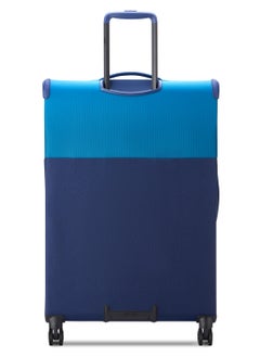 DELSEY Delsey Brochant 3 Expendable Double wheel luggage Softsided trolley suitcase 67cm Ultramarine Blue Medium  - Image 4