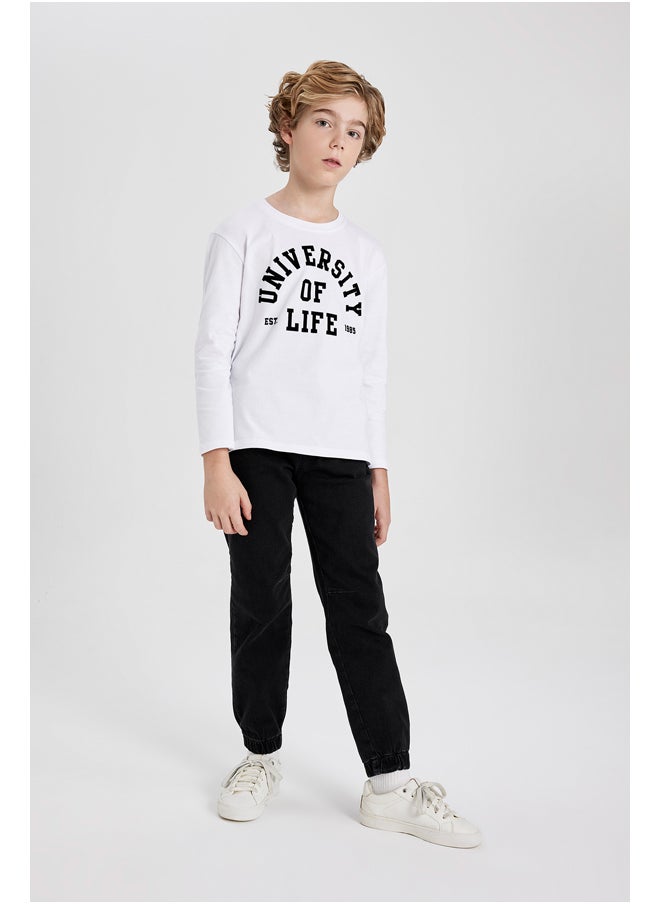 DeFacto - Boy Jogger Fit Denim Trousers - Image 1