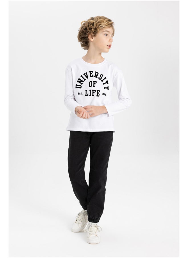 DeFacto - Boy Jogger Fit Denim Trousers - Image 1