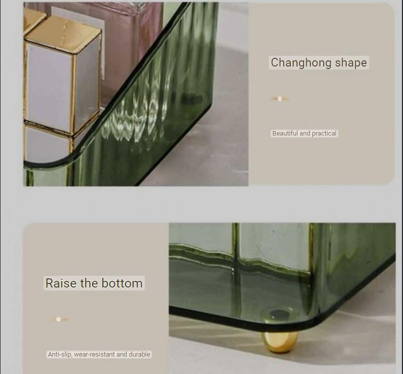 Seadra Transparent Makeup Organizer for Home Dressing Table Skin Care Products - Image 3