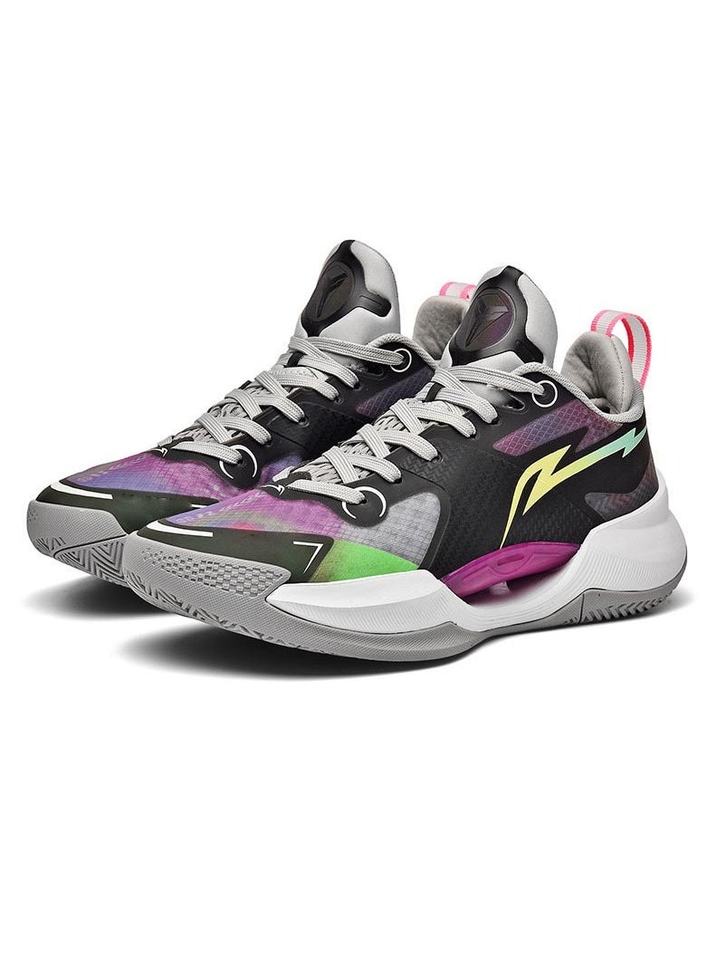 KUYING Men's Low Top Wear-Resistant And Breathable Sports Basketball Shoes 