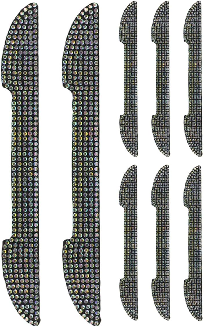 MAGICLULU 8pcs Car Door Handle Protectors Chrome Scratch Resistant Cover for Exterior Door Handle Accessories - Image 1