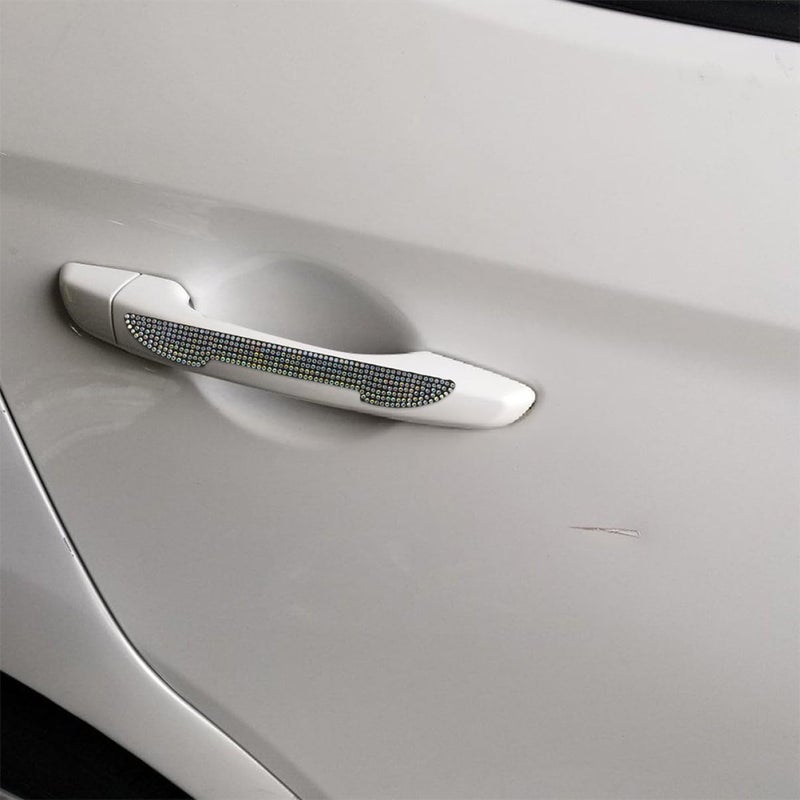 MAGICLULU 8pcs Car Door Handle Protectors Chrome Scratch Resistant Cover for Exterior Door Handle Accessories - Image 5