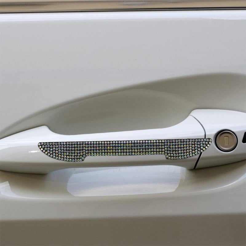 MAGICLULU 8pcs Car Door Handle Protectors Chrome Scratch Resistant Cover for Exterior Door Handle Accessories - Image 2