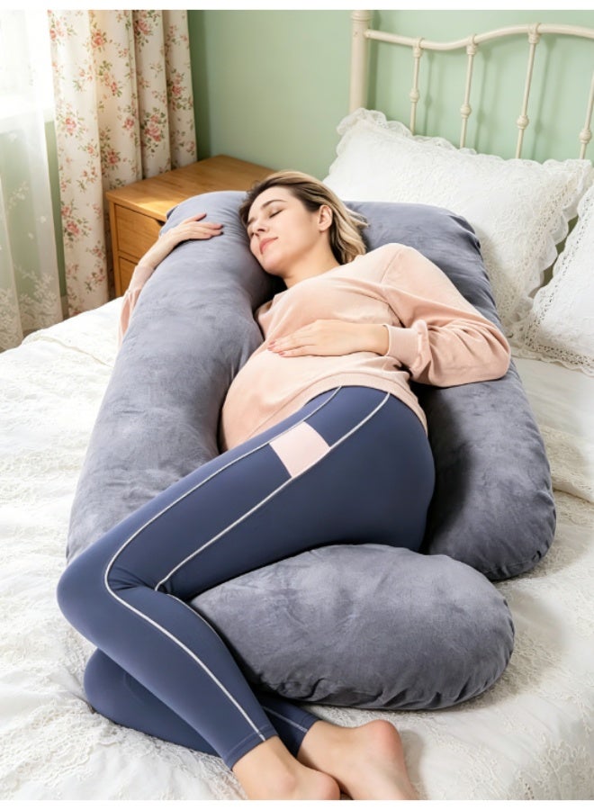 عربست وسادة الحمل على شكل حرف U لكامل الجسم لدعم الحوامل - Image 1