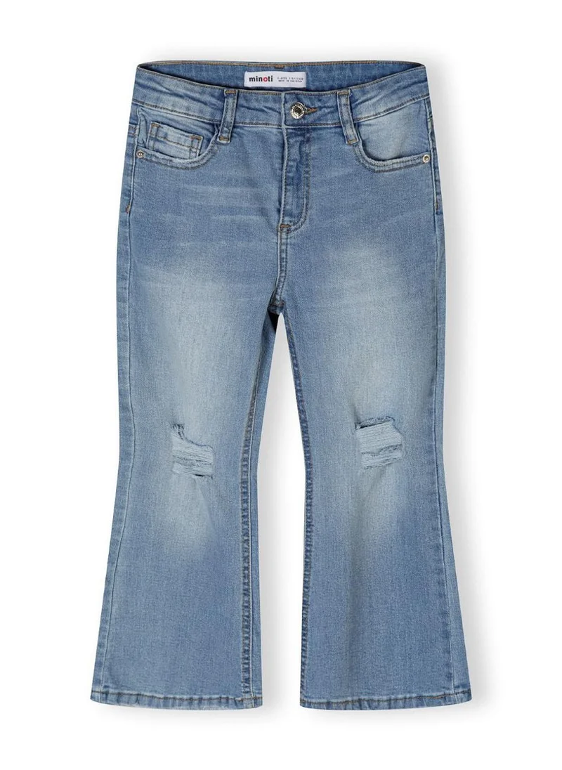 MINOTI Kids Girls Denim Flare Jeans