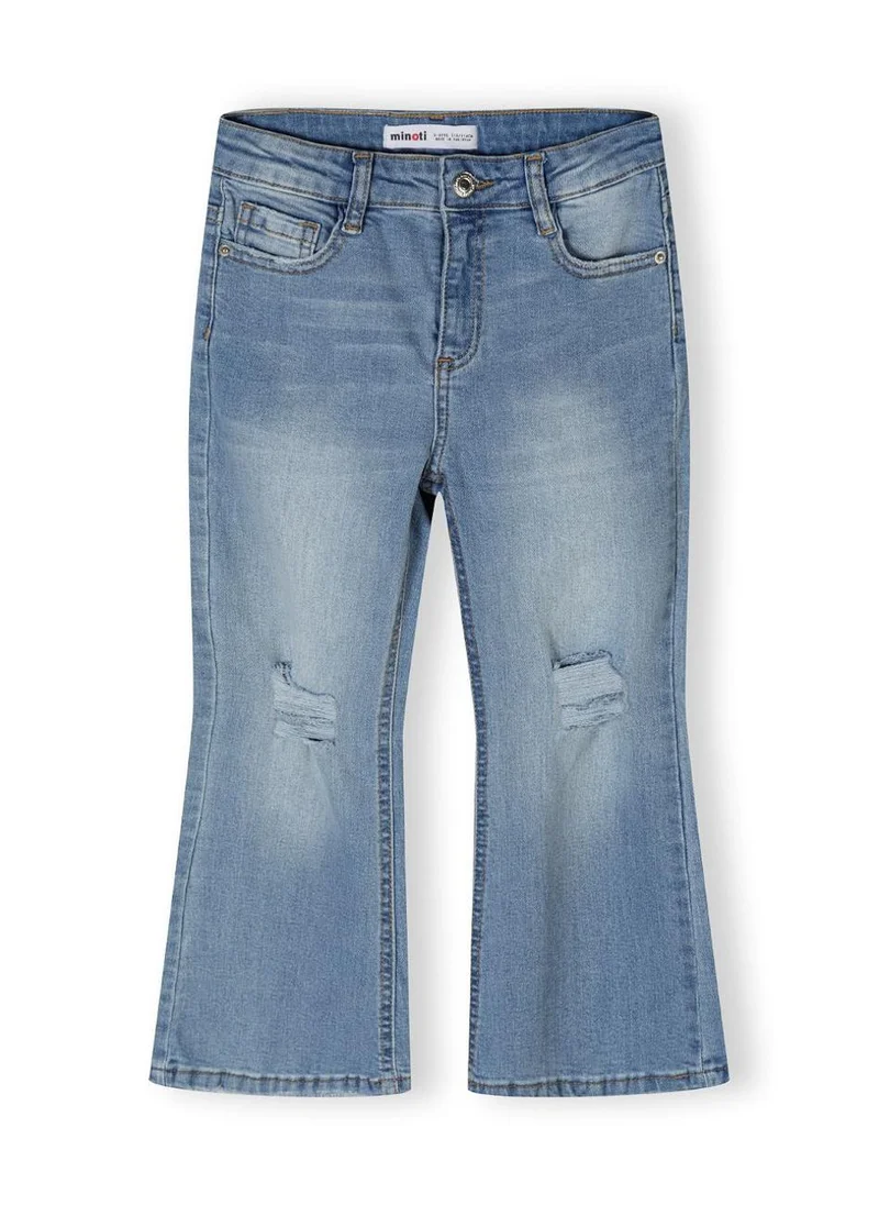 MINOTI Kids Girls Denim Flare Jeans
