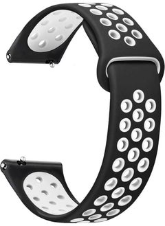 Honor Watch Gs Pro Compatible Soft Textured Nike Style Perforated Patterned Silicone Band Strap