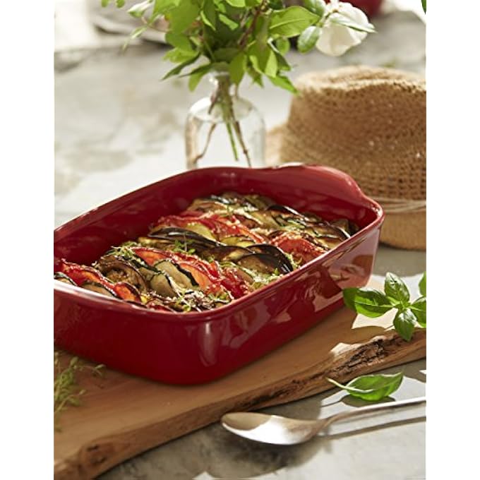 ريحني فرنسا أوفنوير أطباق مستطيلة 114 × 75 بورغندي 349650 - Image 5