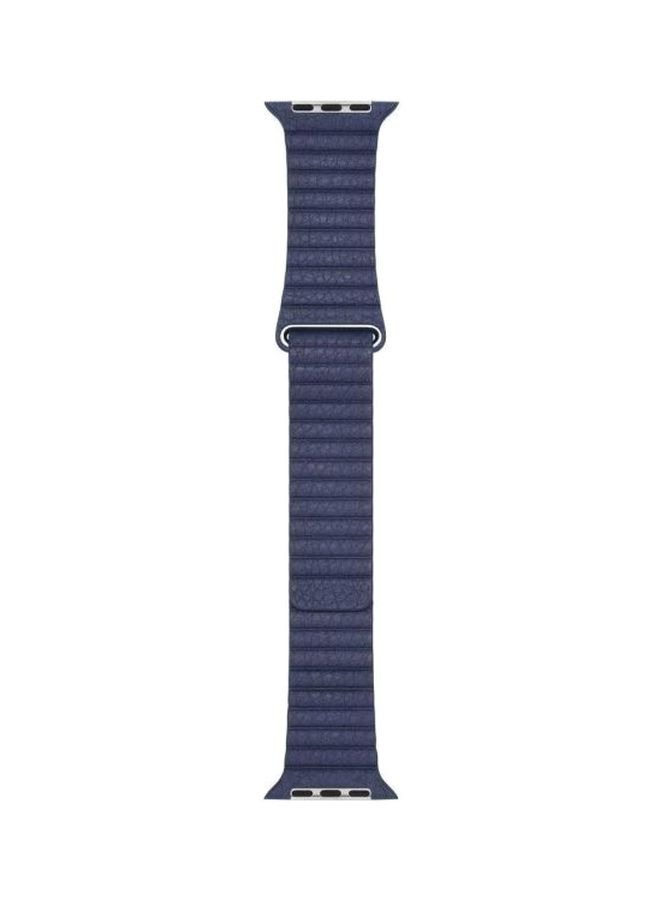 NIBEMINENT Replacement Smartwatch Band For Apple Watch Version 1/2/3/4 42/44 mm Blue - Image 2