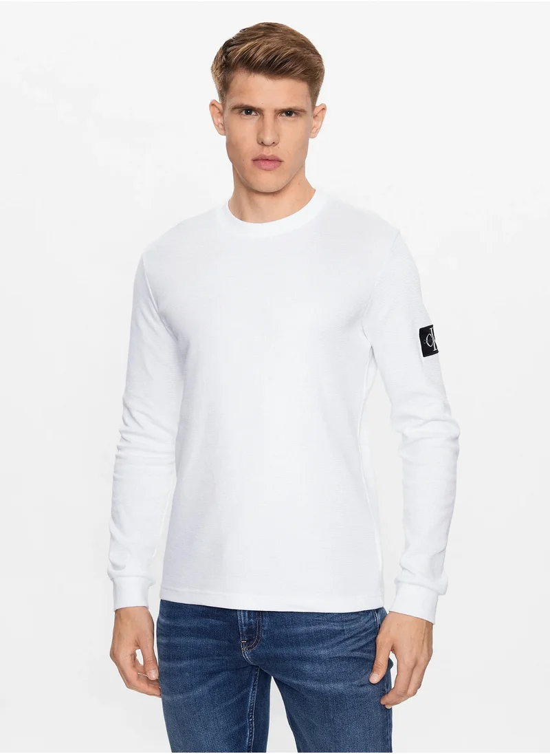 Calvin Klein Jeans Long Sleeve Crew Neck T-Shirt