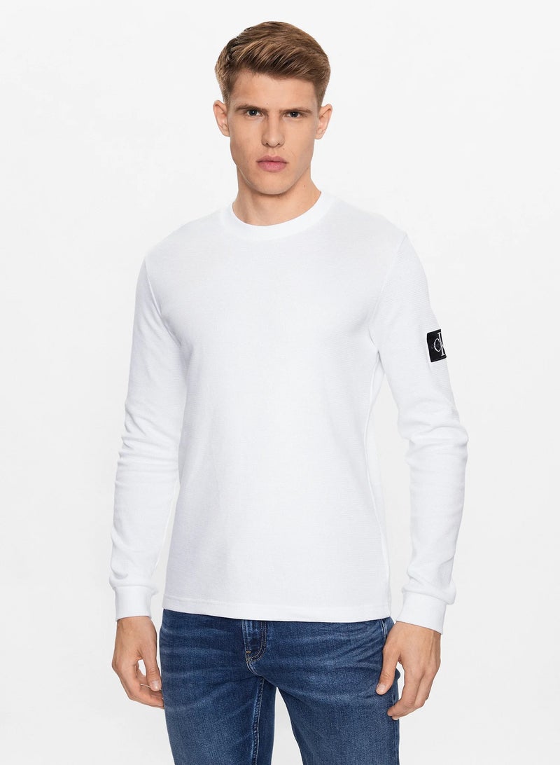 Calvin Klein Jeans Long Sleeve Crew Neck T-Shirt - Image 1