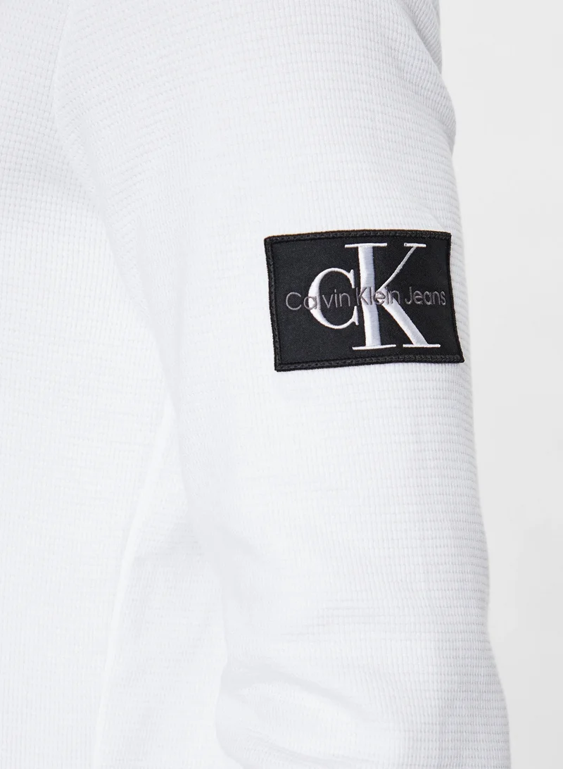 Calvin Klein Jeans Long Sleeve Crew Neck T-Shirt