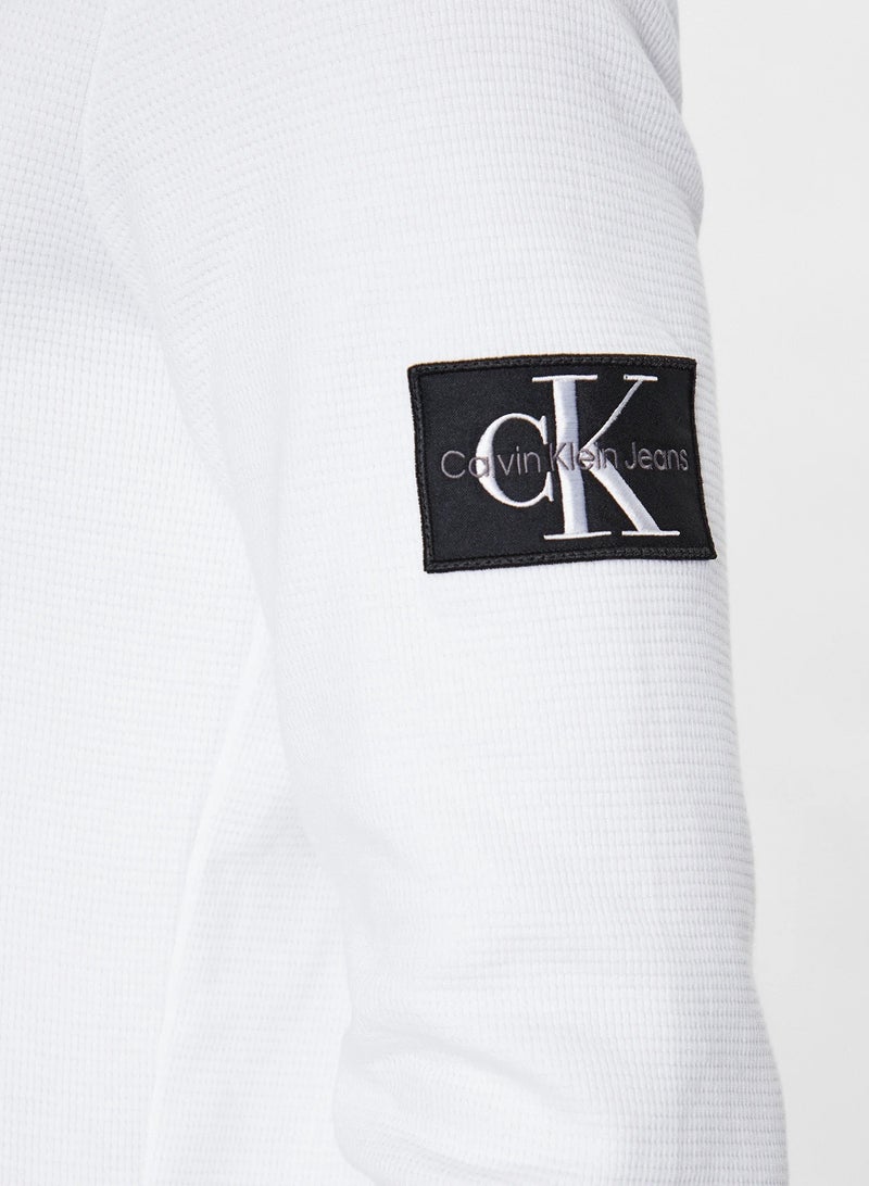 Calvin Klein Jeans Long Sleeve Crew Neck T-Shirt - Image 3