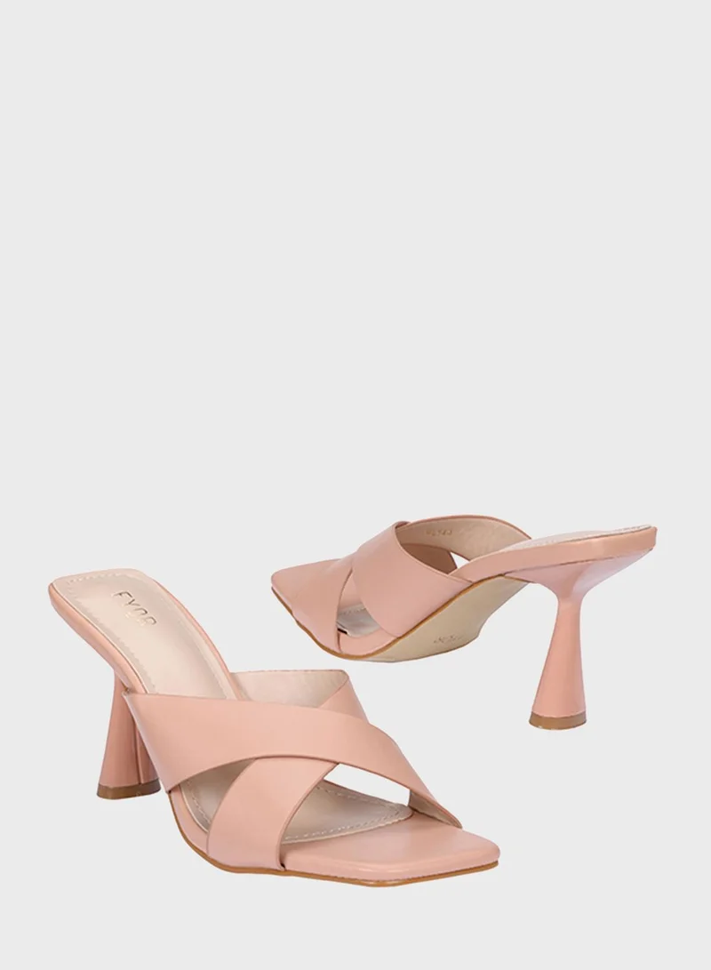 FYOR Cross Strap Sandals