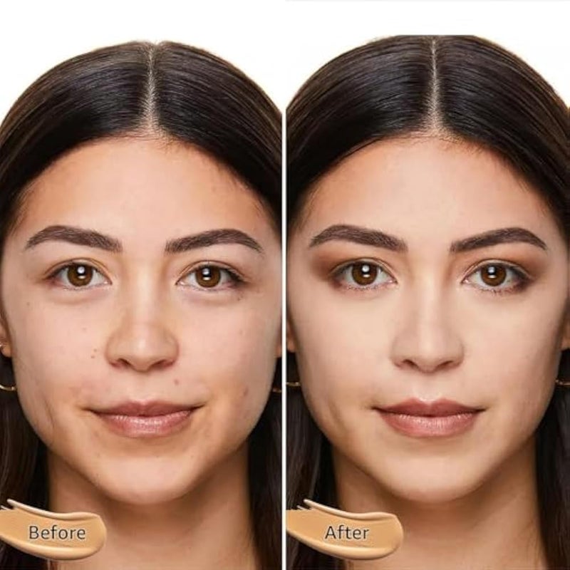 Double foundation cream with a free tube, 4 shades for all skin types. (101) - Image 3