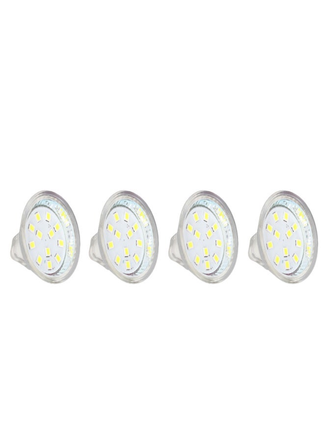 4PCS MR11 12LED Light Bulb 2W 300LM Spot Light Bulb Double Pin Base Landscape Light BulbCold White 6000K - Image 4