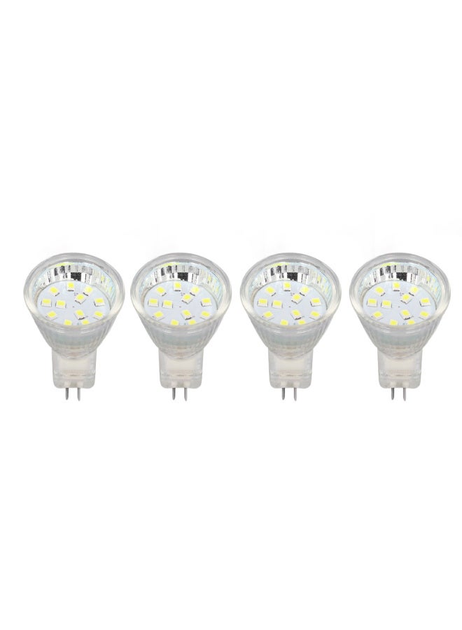 4PCS MR11 12LED Light Bulb 2W 300LM Spot Light Bulb Double Pin Base Landscape Light BulbCold White 6000K - Image 3