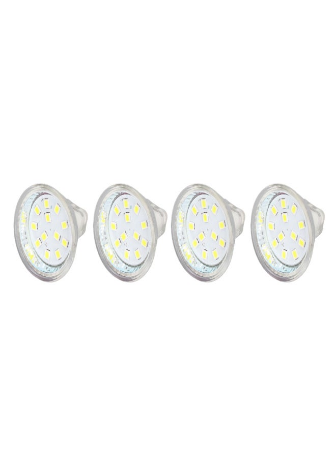 4PCS MR11 12LED Light Bulb 2W 300LM Spot Light Bulb Double Pin Base Landscape Light BulbCold White 6000K - Image 5