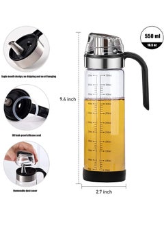 18oz Auto Flip Olive Oil Dispenser Bottle Leakproof Condiment Container With Automatic Cap and Stopper,Non-Slip Handle for Cooking.Perfect for Oil,Sauce,Vinegar - pzsku/Z180CCB92A00398F58572Z/45/_/1733129321/09fbc226-7b83-4a5a-85b4-e60f2c8394b3