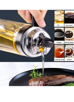 18oz Auto Flip Olive Oil Dispenser Bottle Leakproof Condiment Container With Automatic Cap and Stopper,Non-Slip Handle for Cooking.Perfect for Oil,Sauce,Vinegar - pzsku/Z180CCB92A00398F58572Z/45/_/1733129342/3c62ffdf-98f9-49e2-952f-4955a2fd2451