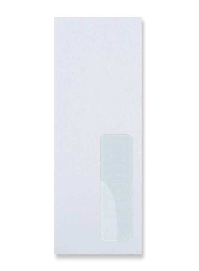 PG Creations 4.5x10 Inch, 100 Envelopes, Cheque Size Business Envelopes, 100 Gsm Paper, Window Envelope for Office, Courier & Letters, White - Image 3