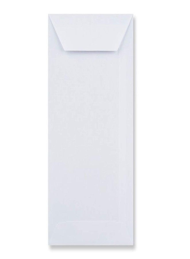 PG Creations 4.5x10 Inch, 100 Envelopes, Cheque Size Business Envelopes, 100 Gsm Paper, Window Envelope for Office, Courier & Letters, White - Image 4