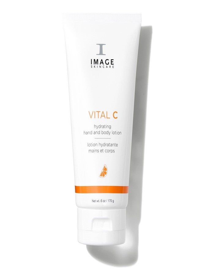 IMAGE Skincare, VITAL C Hydrating Hand and Body Lotion, Brightening and Moisturizing with Vitamin C, Shea Butter and Hyaluronic Acid, 6 oz - Image 1
