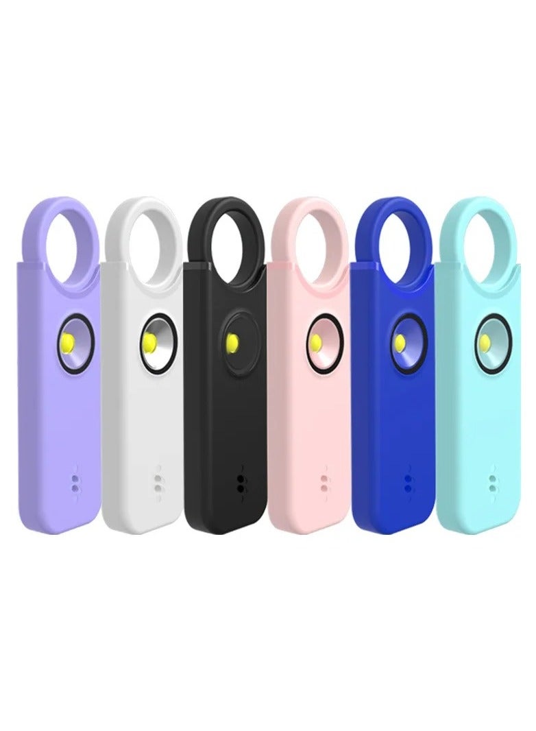 Personal Safety Alarm for Women USB Rechargeable Self Defense Keychain Alarm for Kids Elderly -135dB Loud Alarm 2 Alarm Modes with Multi-functional Flashing LED Light Portable To Wear  - Image 5