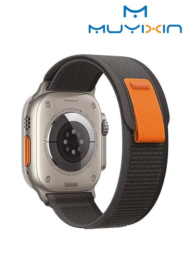 Muyixin حزام نايلون متوافق مع سلسلة ساعات Apple 8/8 Ultra/7/6/5/4/3/SE - Image 1