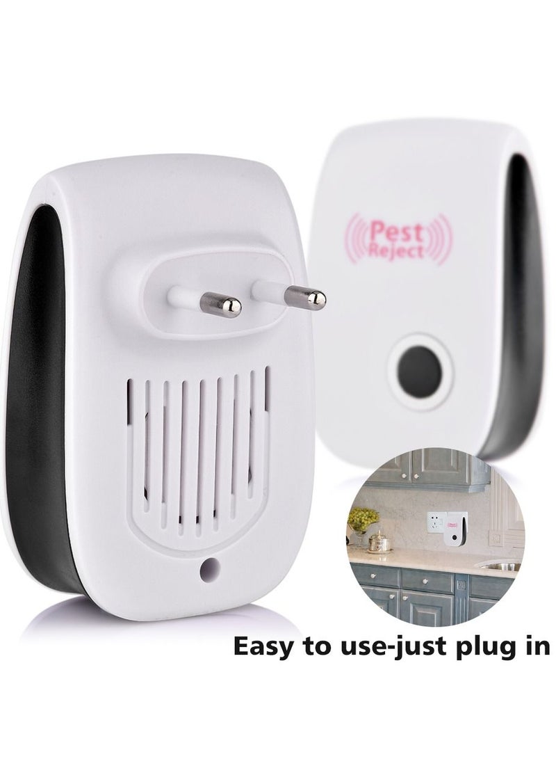 Pest Reject Electronic Pest Reject Ultrasonic Mouse Cockroach Repeller Device Insects Rats Spider Mosquitoes Pest Killer Household Pest Control  - Image 1