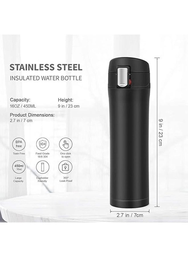 XTRA - Xtra  Tak- Tik  0.42L Double Wall S/S Vacuum Bottle (W-0428) - Image 1